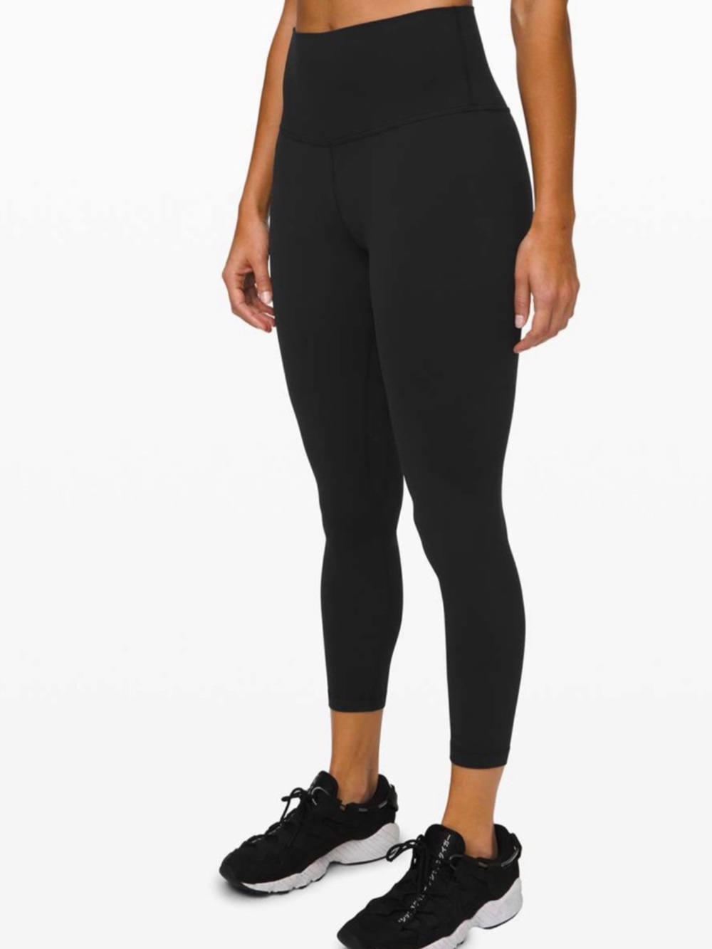 $98 Lululemon Black Lightweight Align Pant 25" Size 10 #LW5CT3S